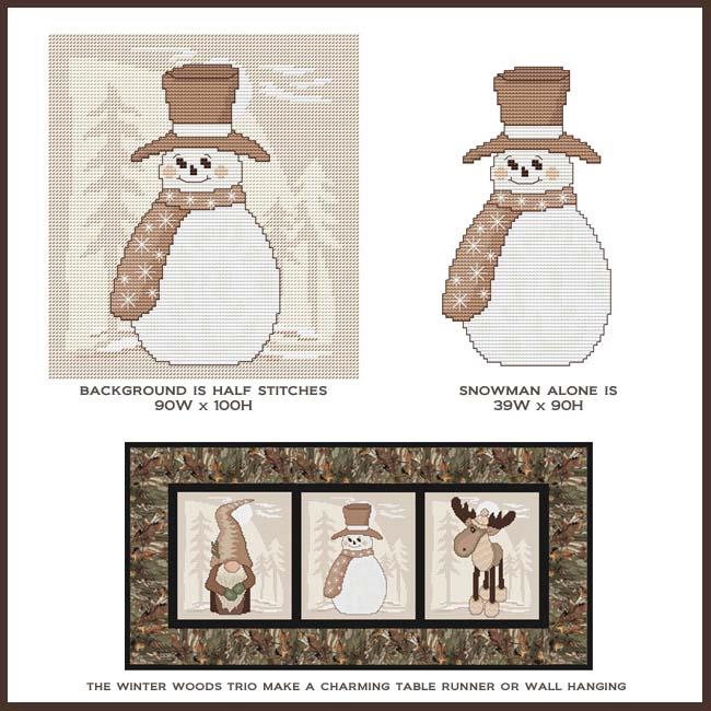 (image for) Winter Woods SNOWMAN